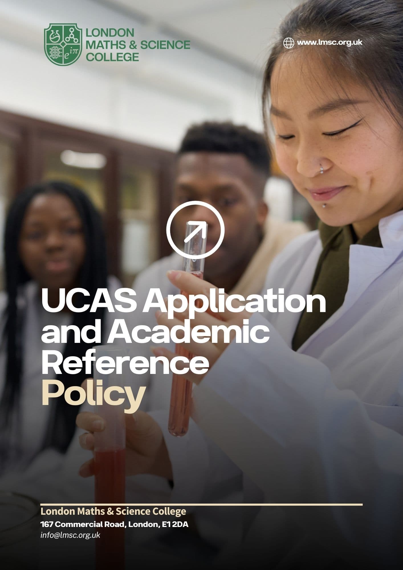 UCAS Application and Academic Reference